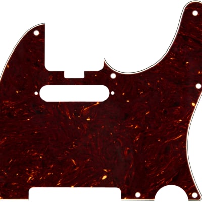 099-2193-002 Fender Elite Shell 4-Ply Tele/Telecaster Guitar Pickguard image 1