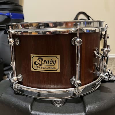 Brady 8 x 14 Jarrah Block Snare Drum w/hardshell case included