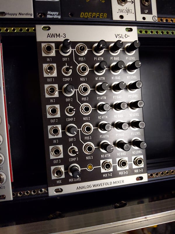 Vintage Synth Lab (VSL) AWM3 Wavefold & Mixer Reverb UK