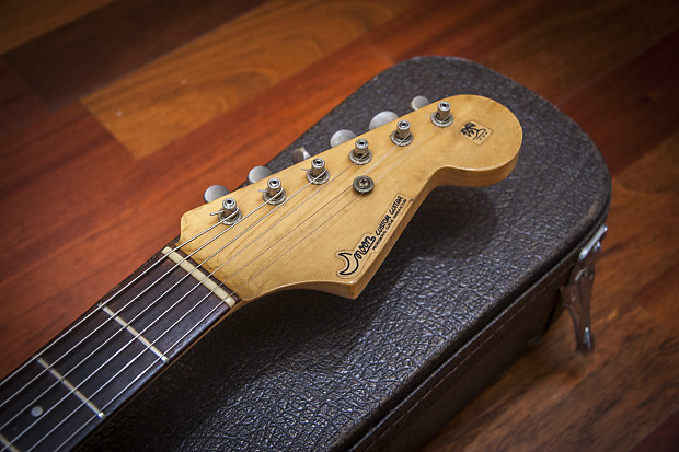 MOON Stratocaster 80s Vintage Blonde | Reverb