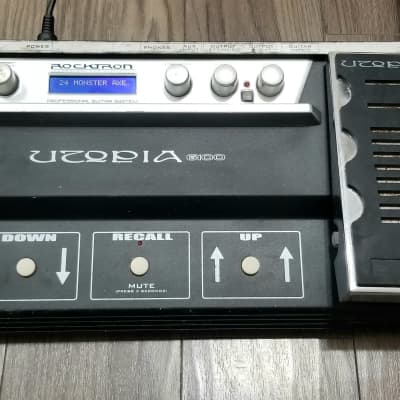 Rocktron Utopia G100 Guitar Effects Processor Pedal image 3