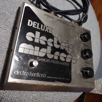 1978-81 era Electro-Harmonix Deluxe Electric Mistress V1- Silver / Black- Flanger/Filter Matrix image 1