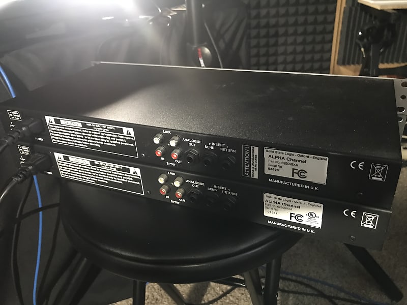 SSL Solid State Logic XLogic Alpha Channel (PAIR) | Reverb
