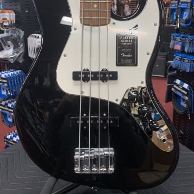 Fender Player Jazz Bass - Black with Pau Ferro Fingerboard image 1