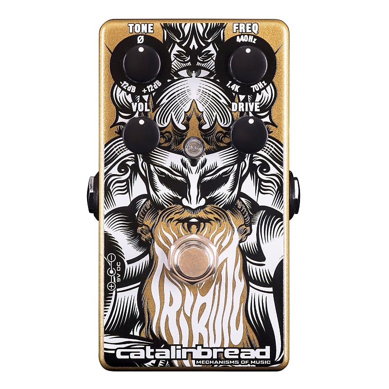 Catalinbread Tribute Low Gain VariOBoost Parametric Overdrive Effects Pedal image 1