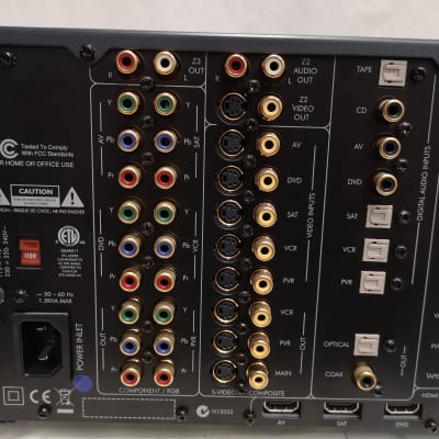 Arcam AVR600 High Performance AV Receiver Without Remote #2636 Good Working Condition image 8