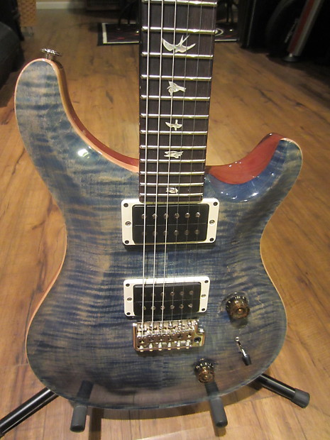 ギター PRS Custom 24 Faded Blue Jean PRS Custom 24 10-Top Faded Blue Jean | The Music Zoo
