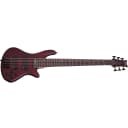 Schecter Stiletto Custom-6 Vampyre Red Satin VRS 6-String Bass