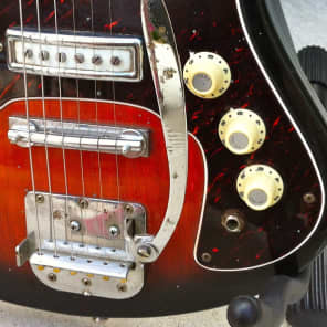 VINTAGE 60'S TEISCO/SILVERTONE STYLE GUITAR | Reverb