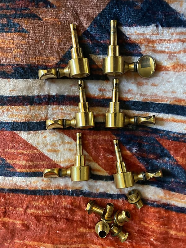 Grover Rotomatic tuners 1970s USA Gold star Reverb