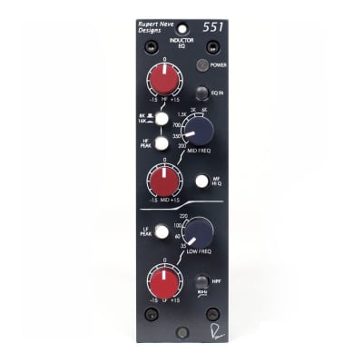 Rupert Neve Designs 551 500 Series 3-Band Inductor Equalizer Module image 4