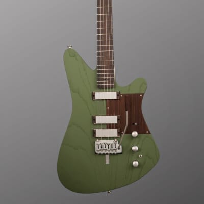 Tao Guitars Sutorato “U-A-M”, 2024 - Lincoln Green (black filled pores) w/ ABM 2-Point Trem. NEW (Authorized Dealer) image 2