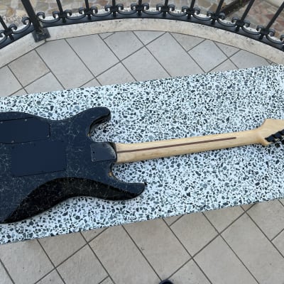 Fender Strat HM 1989-1991 - rare Blackstone color (superstrat with Lace Sensor and DiMarzio, Kahler Spyder) image 9
