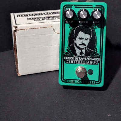 Reverb.com listing, price, conditions, and images for idiotbox-effects-ron-swanson-super-fuzz