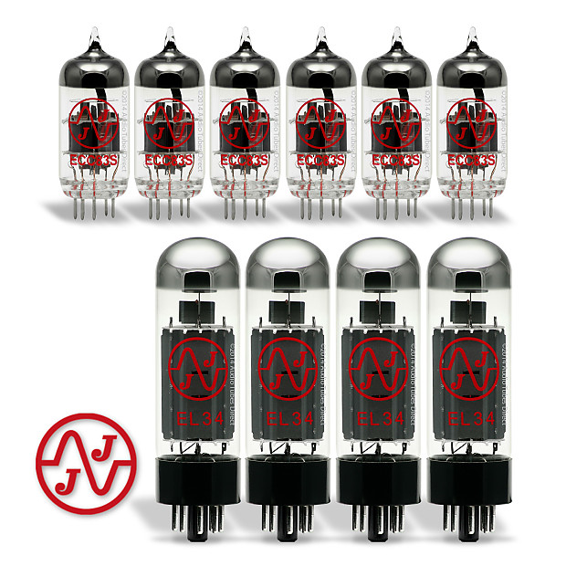 New JJ Tube Complement For Diamond Heritic Amps EL34/12AX7 image 1