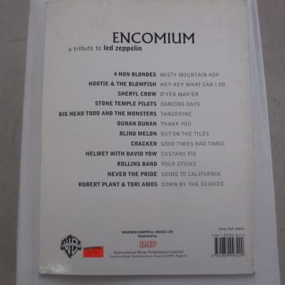Encomium A Tribute to Led Zeppelin Sheet Music Song Book Guitar Tab Tablature image 2