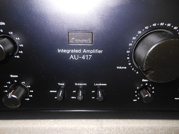 Nice! Sansui AU-417 Vintage Integrated Power Amplifier DC Nice! Sansui AU-417 Vintage Integrated Power Amplifier DC