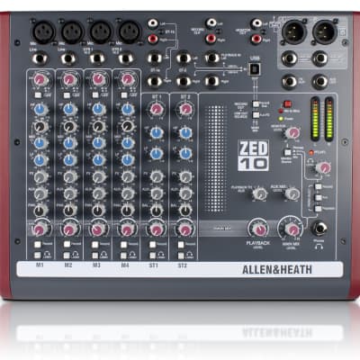 Allen & Heath ZED-10 10-Channel Mixer