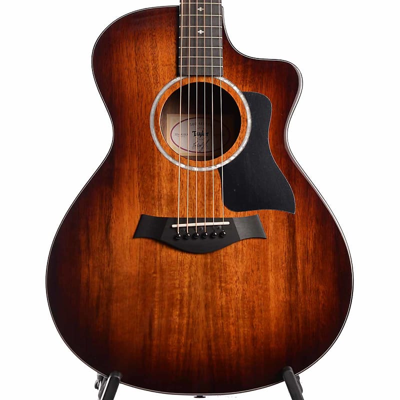 Taylor 222ce-K DLX Koa Acoustic Electric Guitar | Reverb