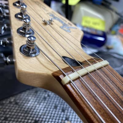 2020 Fender  Standard Stratocaster - Black - Includes Hardshell Case image 5