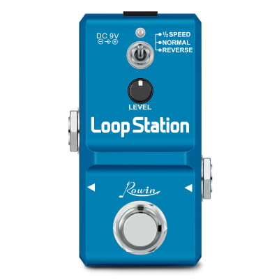 Rowin Loop Station Looper Effects Pedal with SD Card for 10 Minutes of Looping, Unlimited Overdub image 5