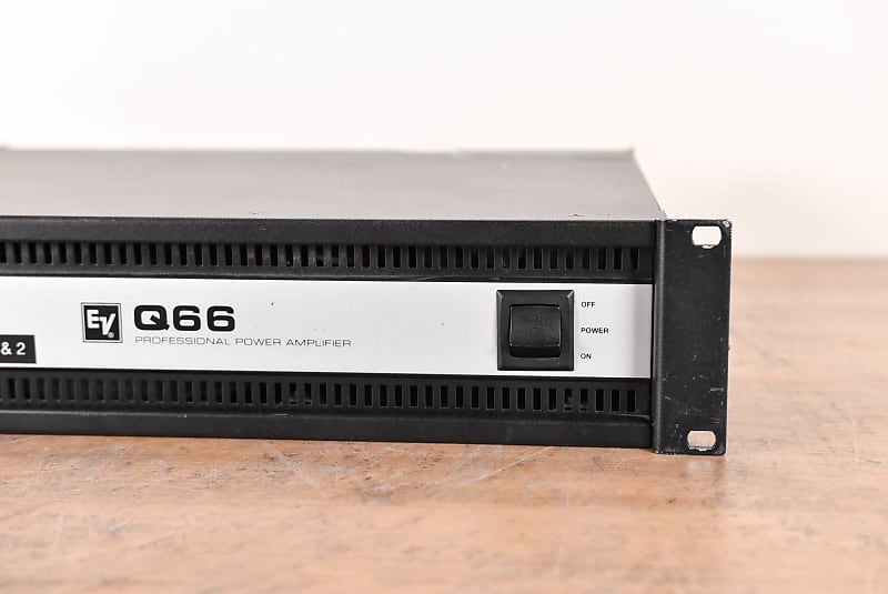 【ジャンク】electro voice エレクトロボイスQ66-Ⅱ パワーアンプ Electro-Voice Q66 II Power Amplifier | Musician's Friend