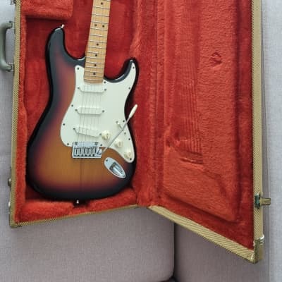 Fender Strat Plus Brown Sunburst 1987 E4 for sale