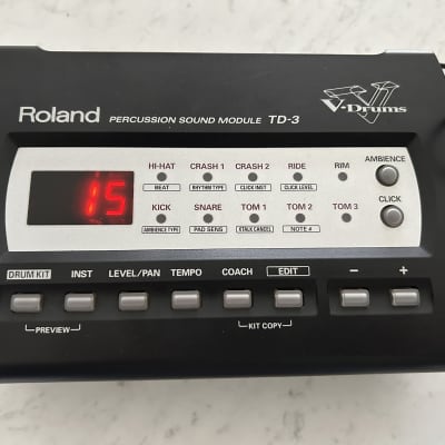 Roland TD-3 Drum Sound Module 2004 - 2009 - Black