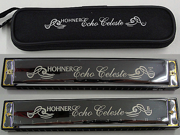 Hohner echo celeste harmonica on sale