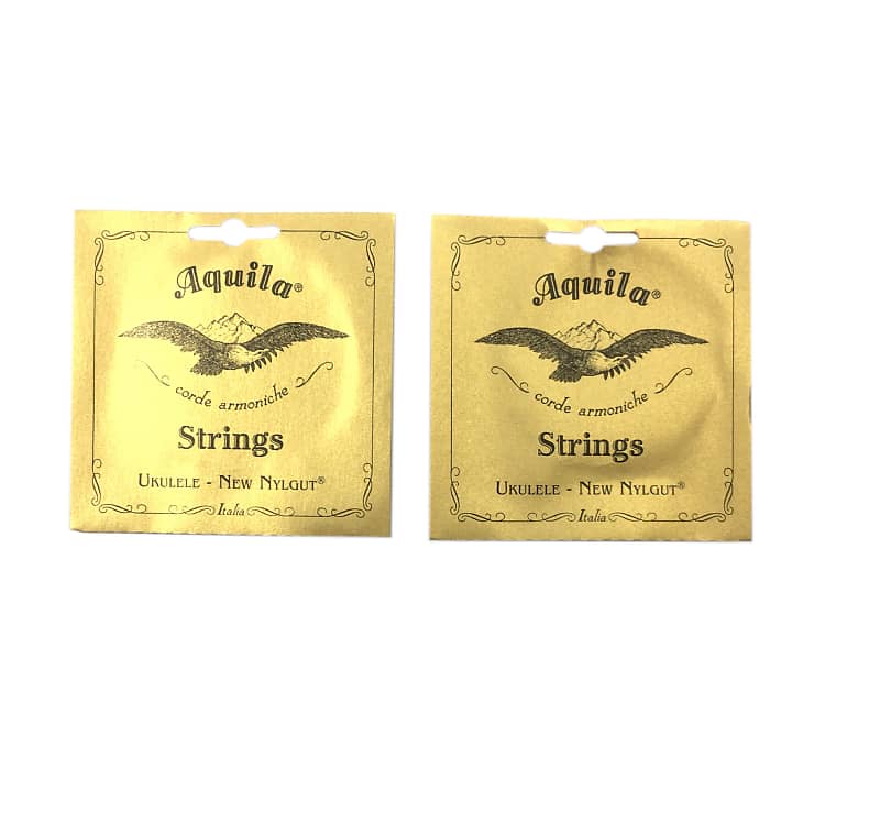 Aquila Ukulele Strings 2 Pack  Concert Regular Nylgut Made in Italy image 1