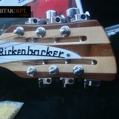 ♚ IMMACULATE ♚ 2005 RICKENBACKER 360-12 Deluxe ♚ MapleGlo ♚ Shark Tooth Inlays ♚ PRO SET UP !♚ 330 ♚ image 24