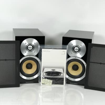 One Pair of Bowers & Wilkins CM1 Bookshelf Speakers | Reverb