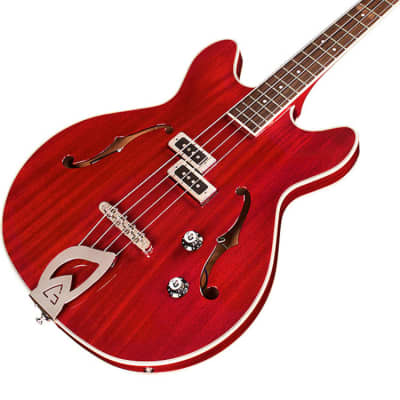 Guild Newark St. Starfire I Bass Cherry Red Electric Bass Guitar image 5