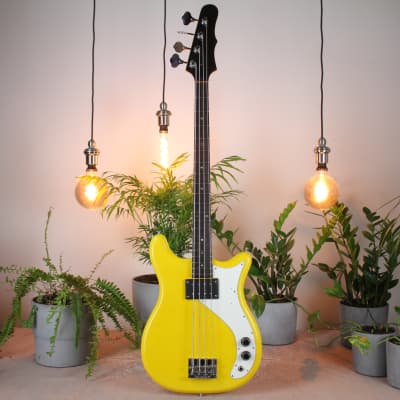 Epiphone Newport Bass 1966 Yellow *Video Demo* image 2
