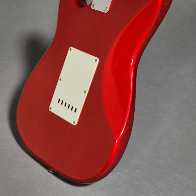 Squier Affinity Series Strat Rosewood Fretboard - 2004 - Metallic Red image 4