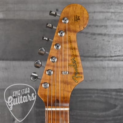 Fender Custom Shop '58 Stratocaster - Aged Sherwood Green Metallic with Hard Shell Case image 4