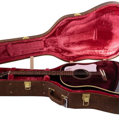 2024 Gibson Original '60s J-45 Original Ebony with Adjustable Saddle image 6