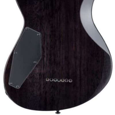 ESP LTD - H3-1007 - Baritone Electric Guitar - See-Thru Black Sunburst image 3