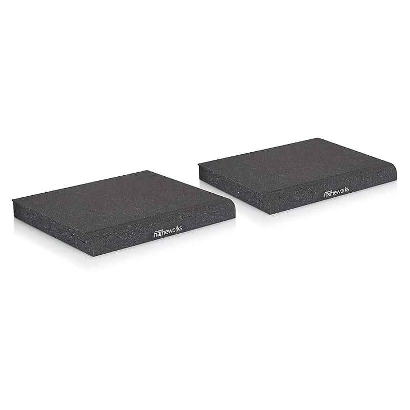 Acoustic Foam Isolation Pads For Large Studio Monitors, Fits Reverb