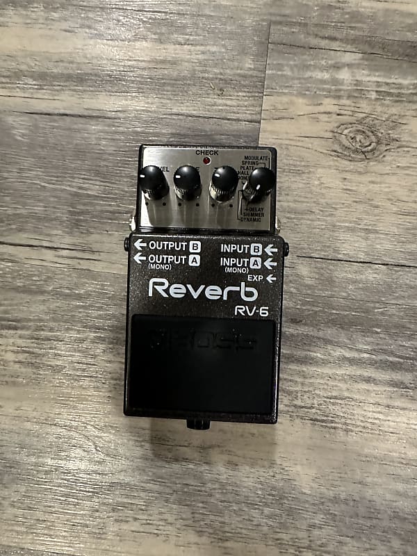 Boss RV-6 Reverb 2015 - Present - Silver | Reverb