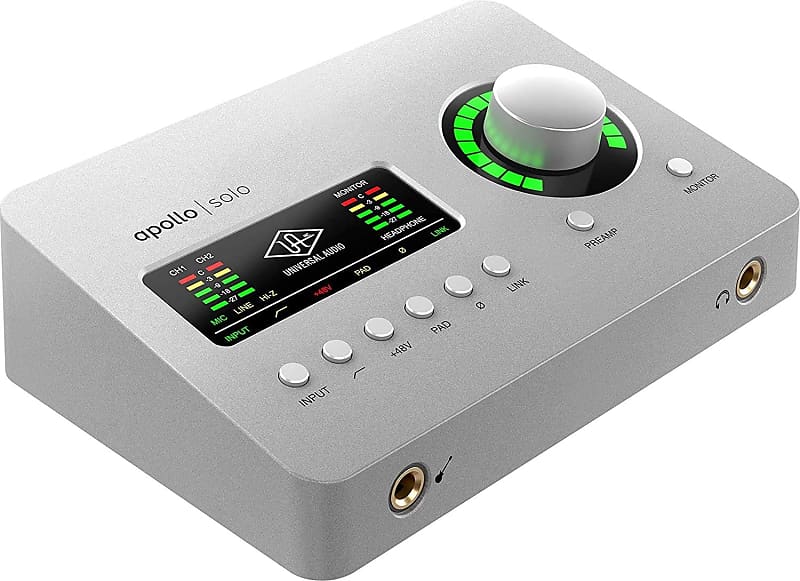 Universal Audio Apollo Solo Thunderbolt 3 Audio Interface image 1
