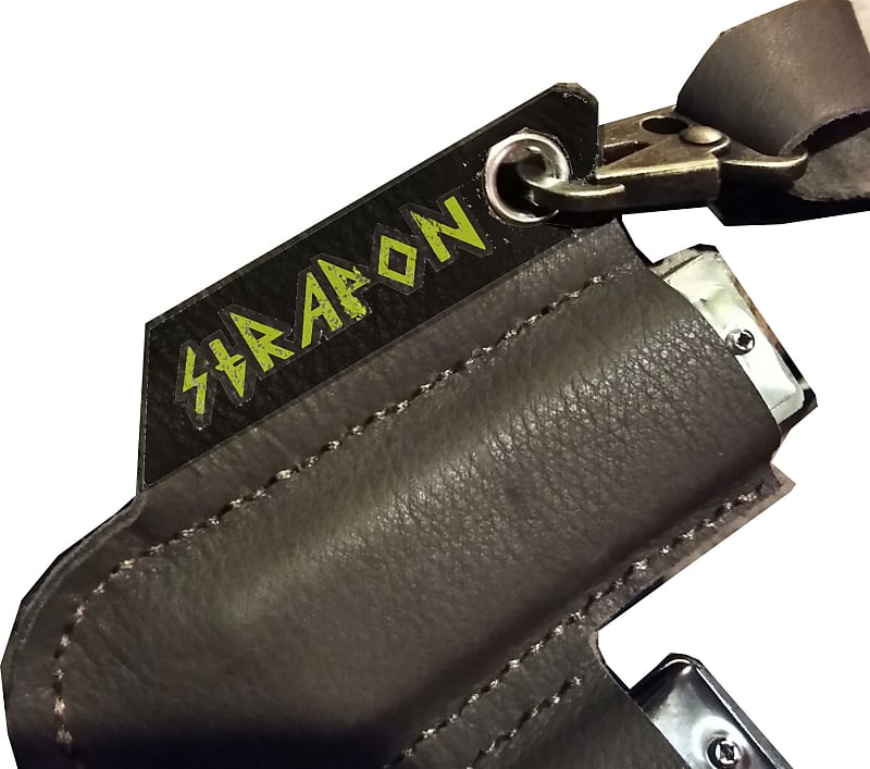 Leather Shoulder Strap with Double-Sided