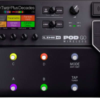 Line 6 POD GO Wireless Multi-Effect and Amp Modeler | Reverb