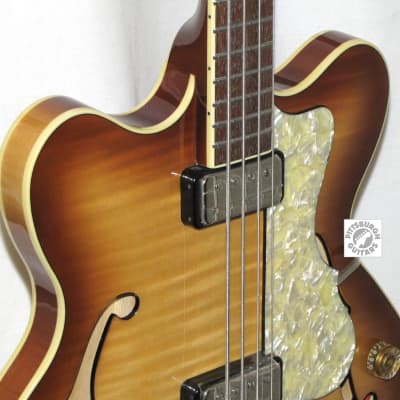 New Hofner HCT500/7 Verythin Bass, Sunburst Finish, with Free Shipping! image 6