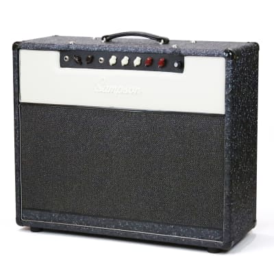 2023 Sampson GA-40 / AC-30 20w 2x12” Combo Amplifier by Mark Sampson of Matchless Bad Cat Star Amplification Rare 1-of-Kind Vox Gibson Hybrid Tube Amp image 3