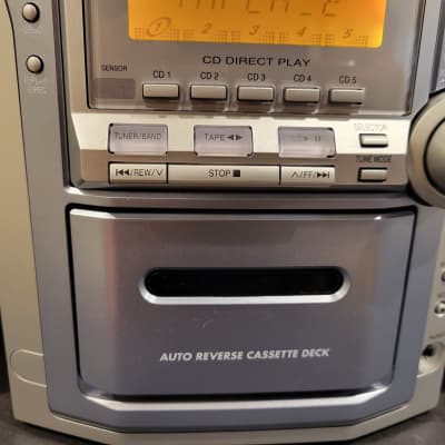 Panasonic 5 CD changer auto reverse  cassette n refurbished image 6