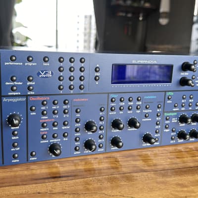 Novation Supernova 16-voice Rackmount Virtual Analog Synthesizer