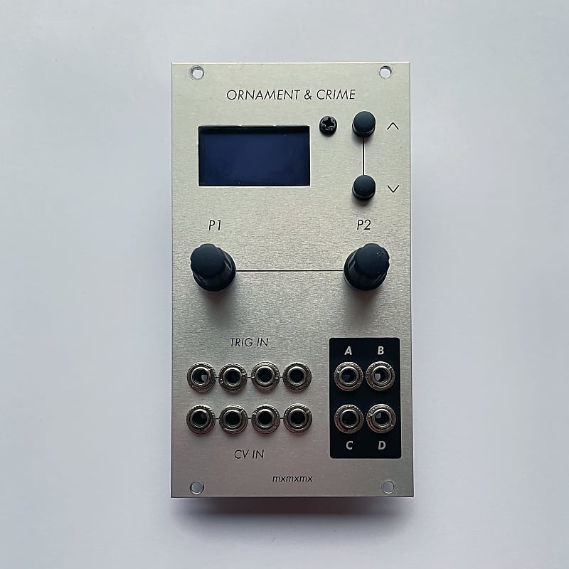 DIY Ornament & Crime Silver Reverb