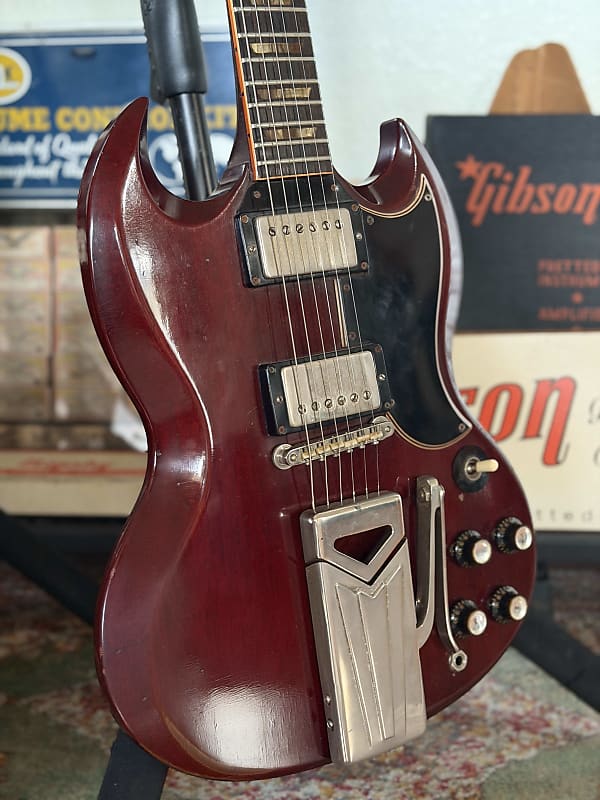 Gibson Les Paul (SG) Standard with Sideways Vibrola 1961 - 1962