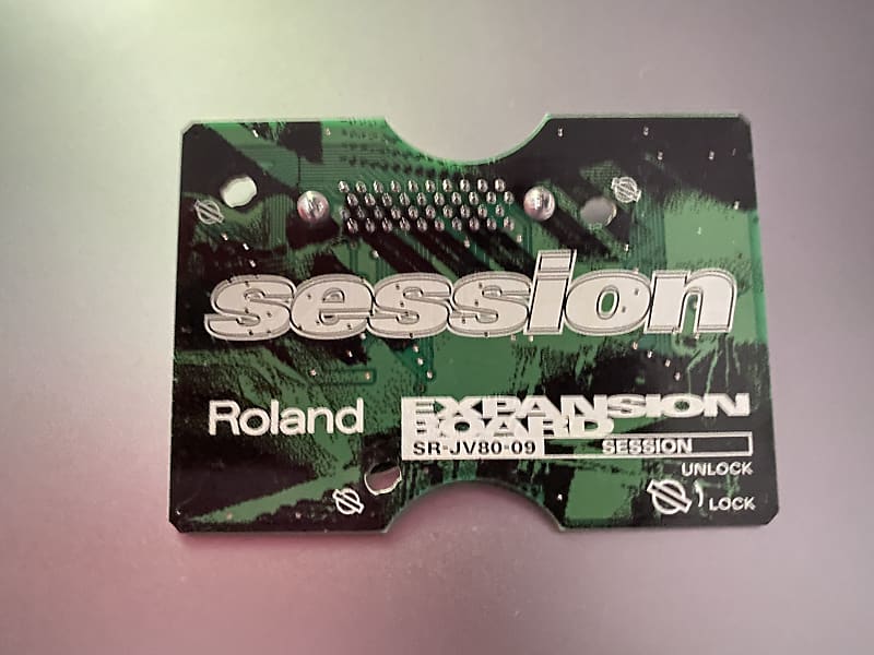 1996 • Roland SR-JV80-09 Session Expansion Board - Serviced / capacitor  issue fixed